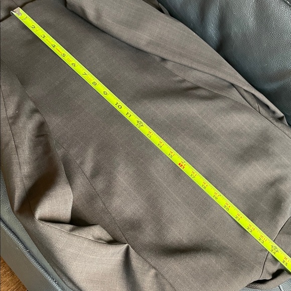 Evan-Picone Pants Suit Women Size 6P Subtle Brown Plaid Career Professional - Picture 14 of 15